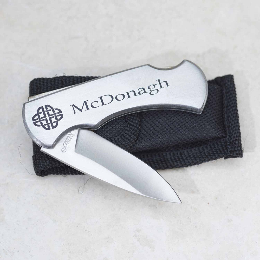 Image of Personalized Celtic Knot Stainless Knife