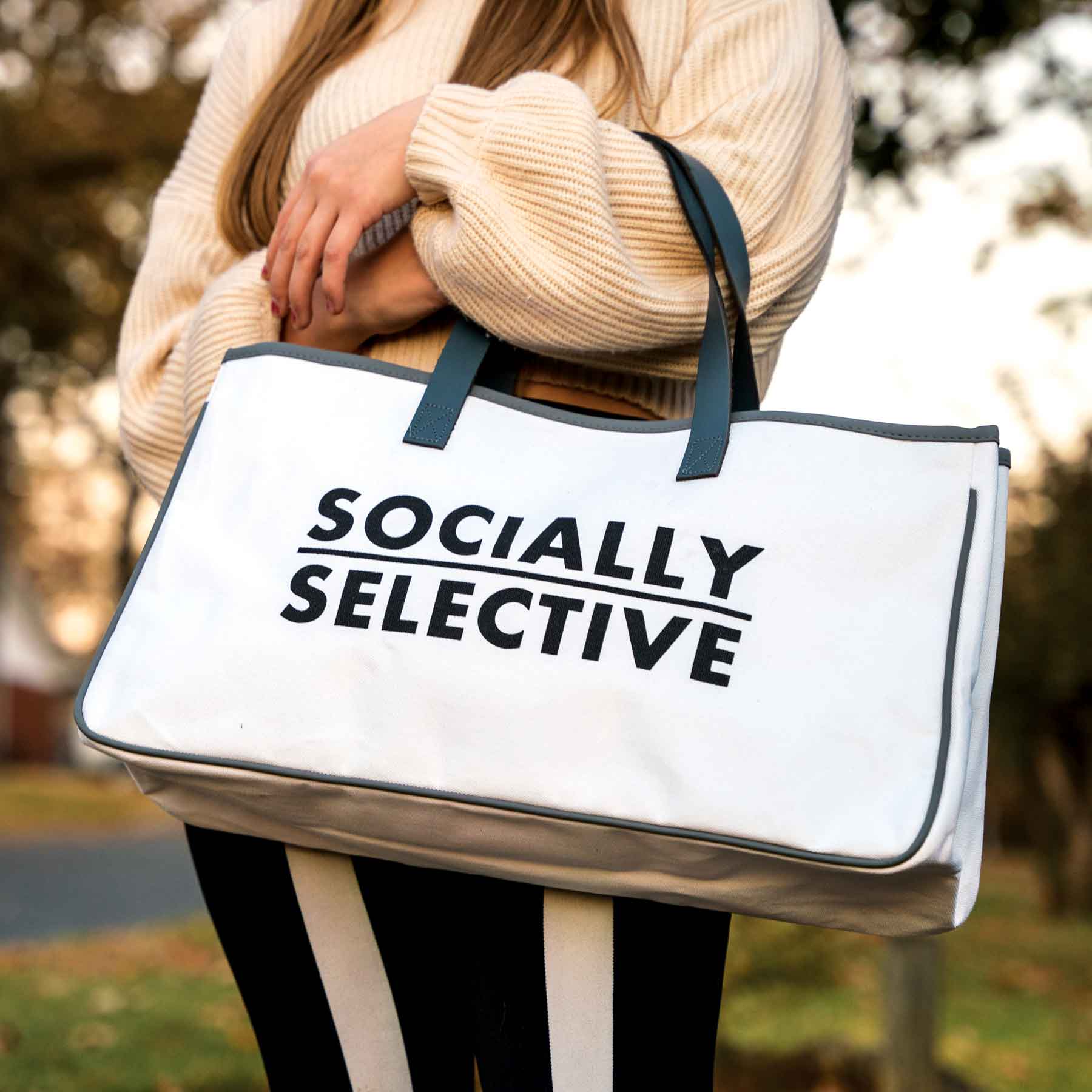 Image of Socially Selective Tote Bag