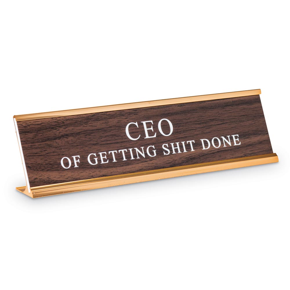 Ceo Desk Sign Creations And Collections