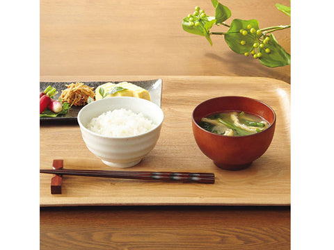 Japanese soup and rice bowls
