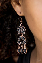 Load image into Gallery viewer, Paparazzi Which Way West Copper Fishhook Earrings
