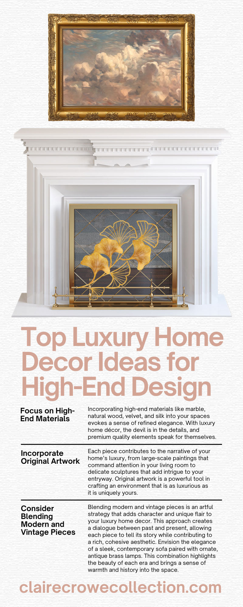Top 8 Luxury Home Decor Ideas for High-End Design