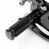 Black CNC Rearset Foot pegs Rear set Fits Kawasaki Ninja 250R 2008-2012