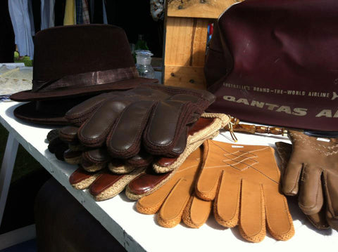 handmade gloves at the little big markets