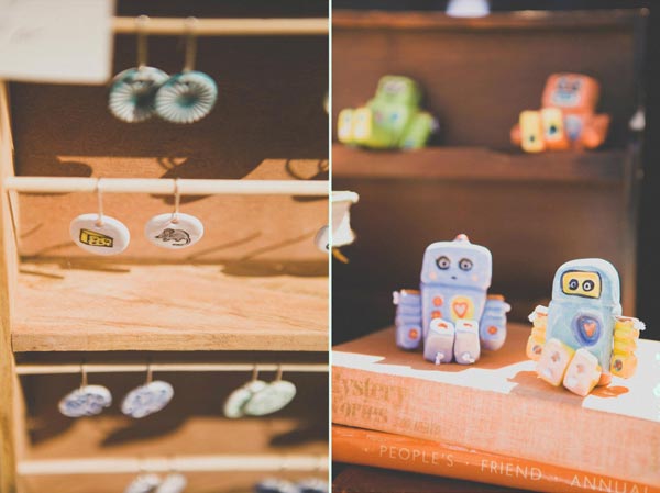 Cute handmade robots Little Big Markets