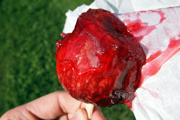 toffee apple from the little big markets