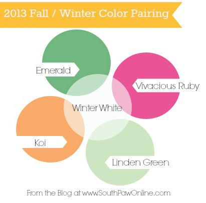 Fall and winter color pairing