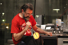 Glassblower Jim Yarrito