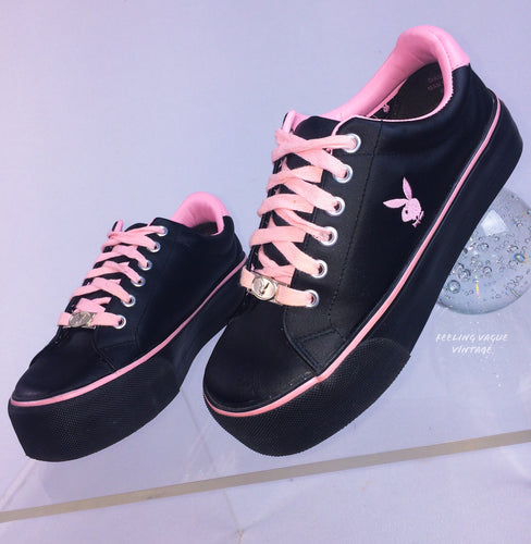 playboy platform sneakers