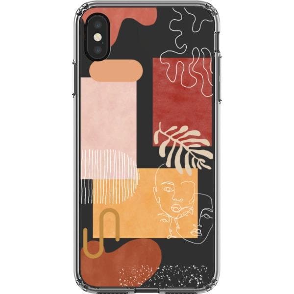 Supreme Collage iPhone XS Max Clear Case