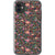 Modern Boho Flourish Clear Phone Case iPhone 11 exclusively offered by The Urban Flair