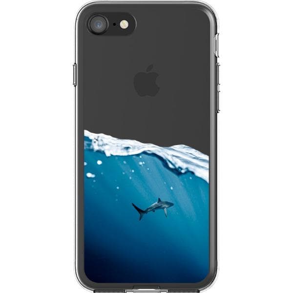 Under Water Shark Illusion Clear Case For iPhone 13 Pro Max 12