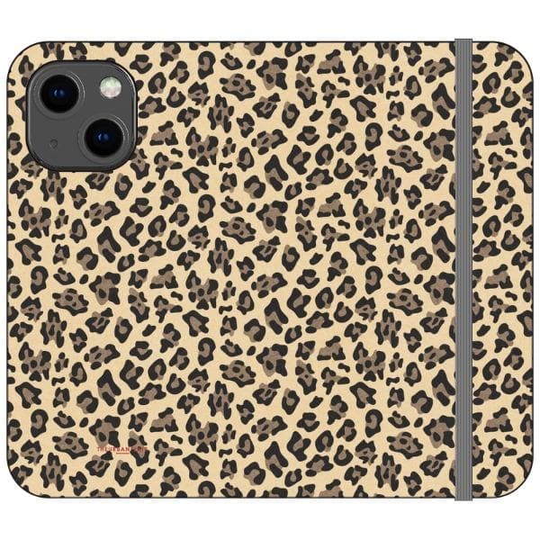 Animal Print Leopard Wallet Phone Case