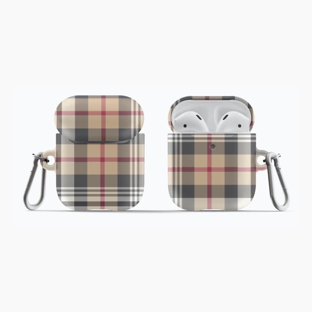 Checkered AirPods Pro Case - Brown – NIGHT LABEL