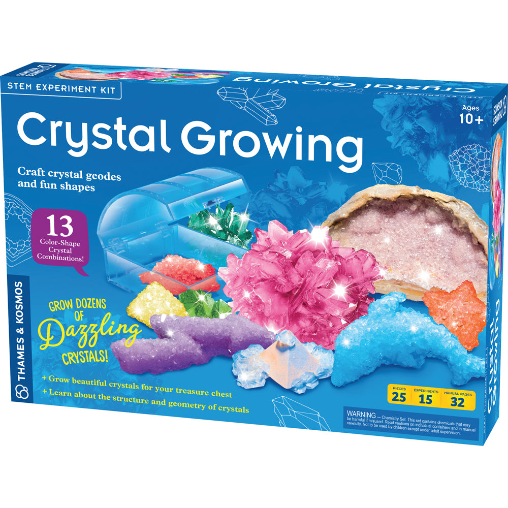 crystals growing