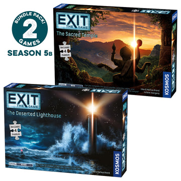 EXIT: The Game, Season 1. Three-Pack: The Abandoned Cabin, The Pharaoh's  Tomb, The Secret Lab