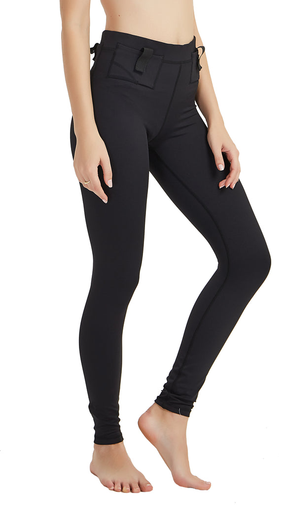 Concealed Carry Leggings With Tactical Pockets | Black