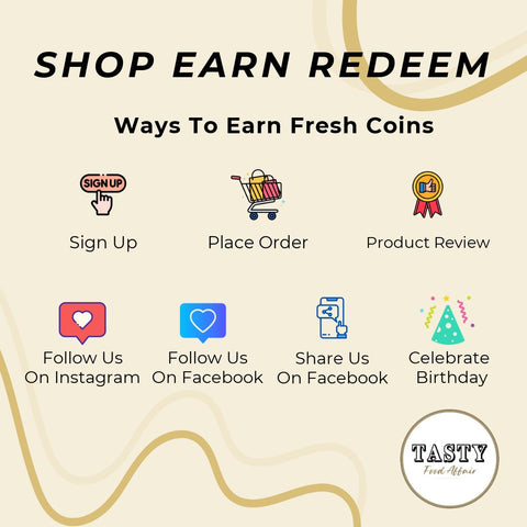 Tasty Rewards - Fresh Coins