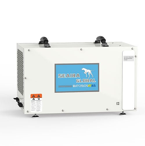 Watchdog NXT85 Dehumidifier | 85 Pint Basement & Crawl Space Dehumidifier by Seaira Global | 15,000 cu. ft. Areas