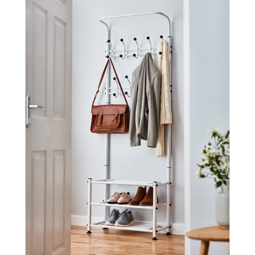 House Of Home Heavy Duty 4 Double Coat Hooks Wall Or Door