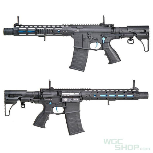 E&C M4 Airsoft AEG Rifle with M203 Grenade Launcher EC701 (QD 1.5 Gearbox,  Blank Marking) - Black