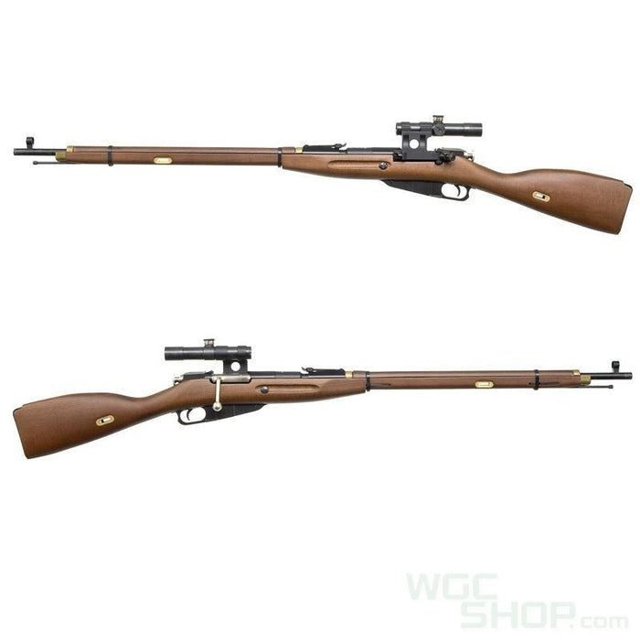 Pps Real Wood Mosin Nagant M11 30 Spring Bolt Action Rifle With Scope Airsoft Aeg Gas Blowback Upgrade Parts