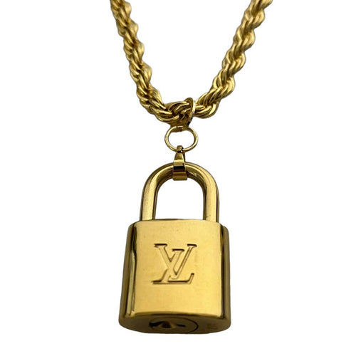 lock and key necklace louis vuittons