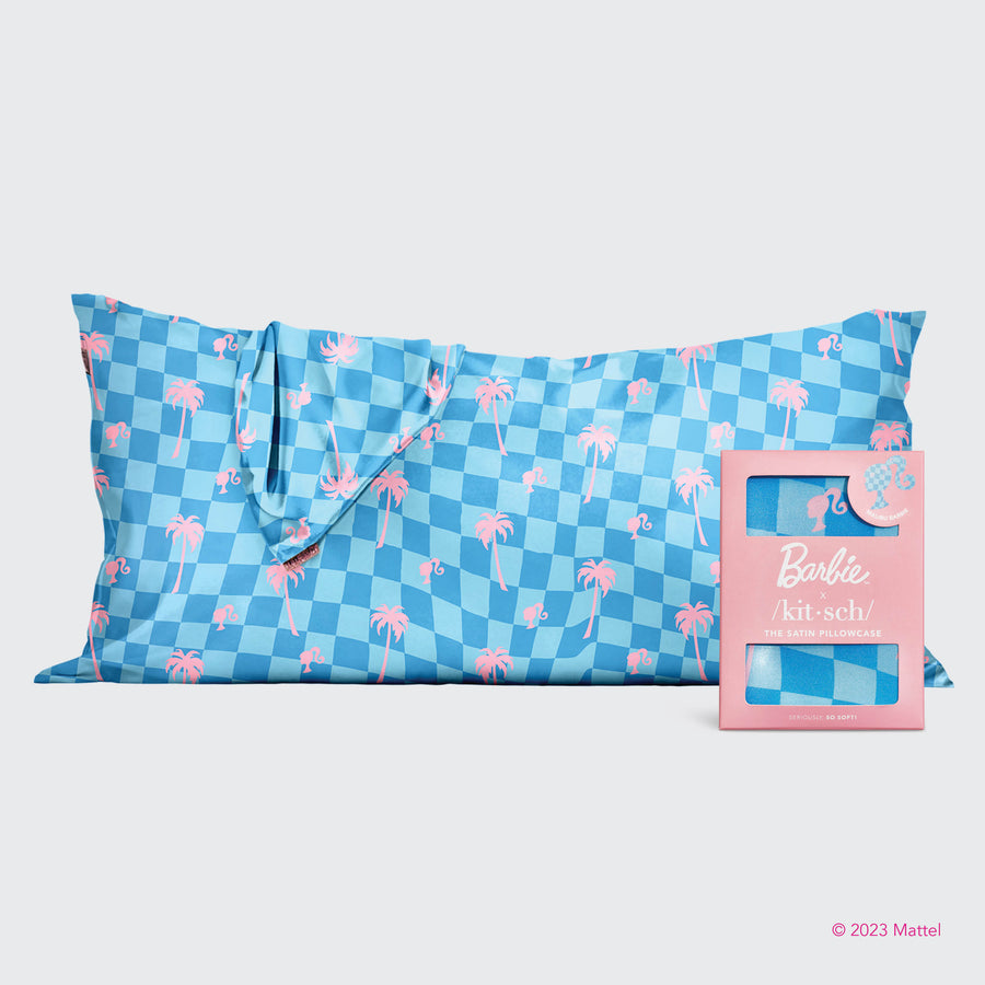 Barbie™ x Kitsch Satin Pillowcase Barbie™ Pink - Standard/Queen Size –  Beauty Shop Bellaire