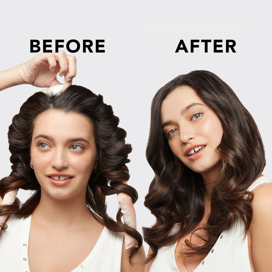 Get Heatless Curls with Bundle Heatless Curling Set + Gold Claw Clip from  Bundles