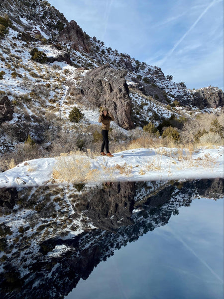 Jessi - Clawing My Way Up A Cinder Cone In Utah – Terra Mano
