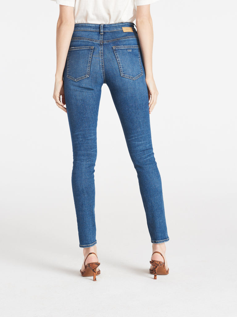 Palme - Sentiment Women's High Rise Skinny Jeans – CQY Denim