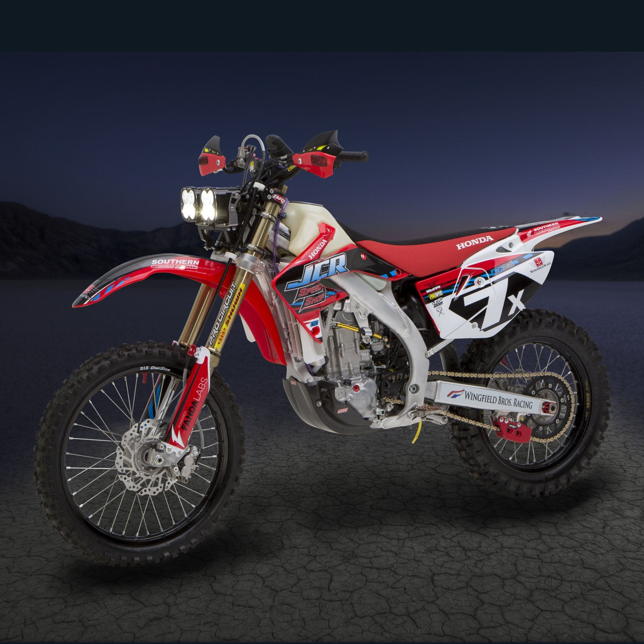 Baja Designs Xl Pro Dual Motorcycle Race Light Jcr Speed Shop