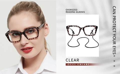 Oversized Reading Glasses for Women Designer Reader 1.0-4.0