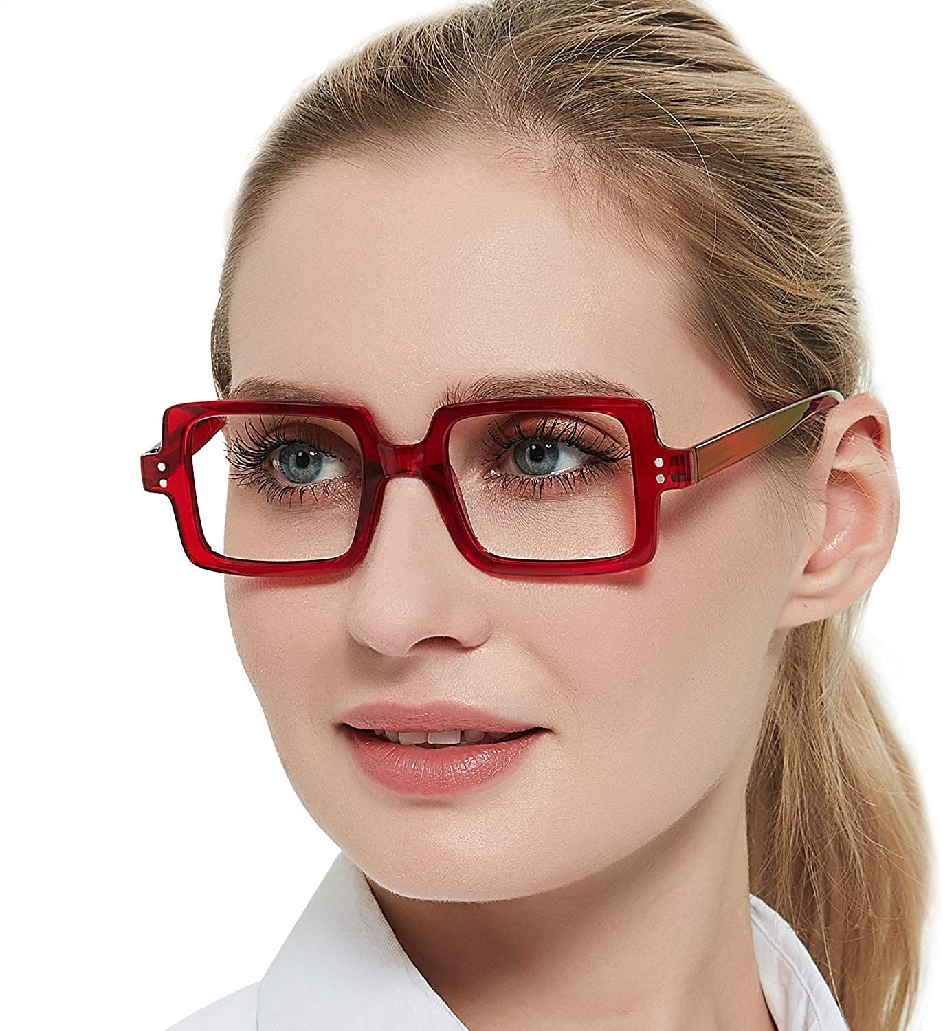 OCCI CHIARI Reading Glasses for Women Trendy Reader Occichiari