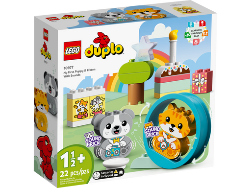 Mattoncini LEGO Duplo: grandi e facili da maneggiare