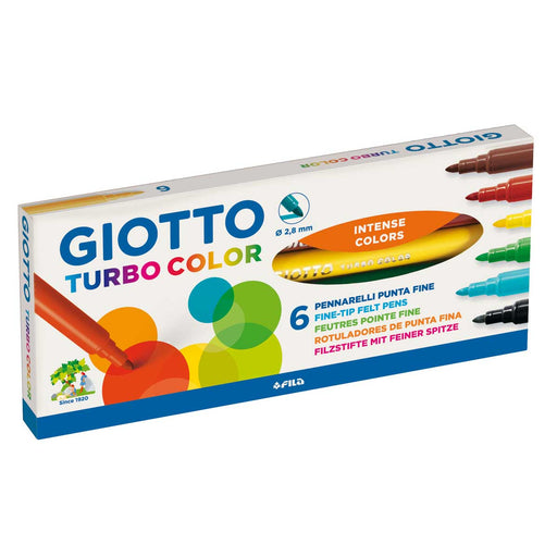 Cc hobby Pennarelli GIOTTO, colori assortiti, linea 2,8 mm