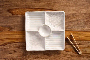 Mudpie Stoneware Sectioned Server Set - Street’s