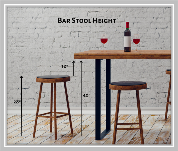 Bar stool height