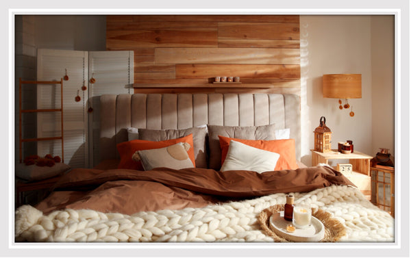 Autumn bedroom decor
