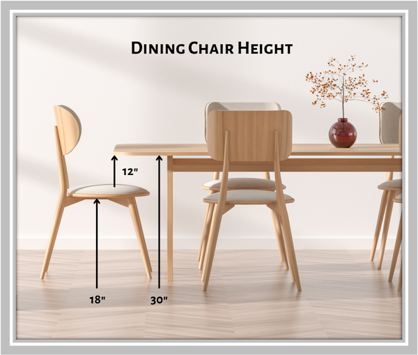 Dining chair height