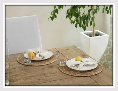 Woven placemats