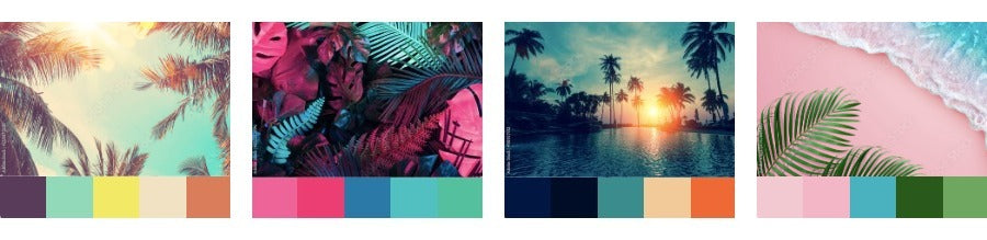 tropical color schemes