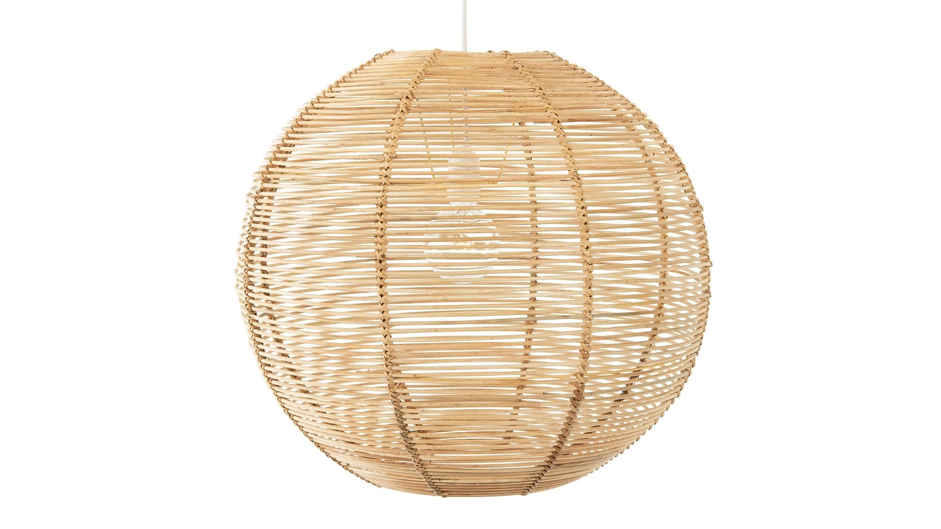 rattan ceiling light shade