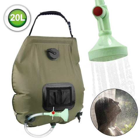 Solar Heated Portable Camping Shower