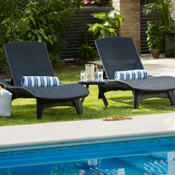 keter pacific sun lounger cushions