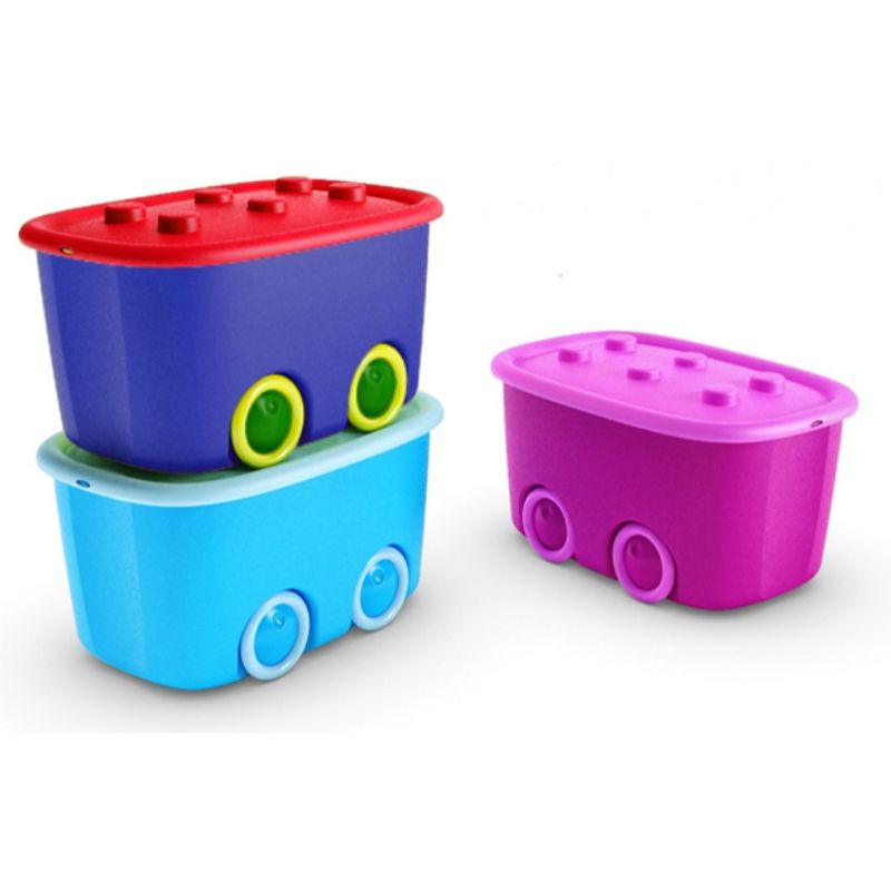 kids storage box with wheels