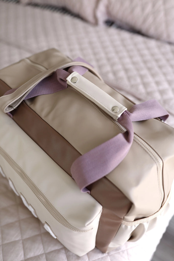 Duffle Bag (Cream) - Mama – Jadelynn Brooke®