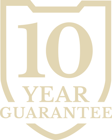 10 year guarantee logo
