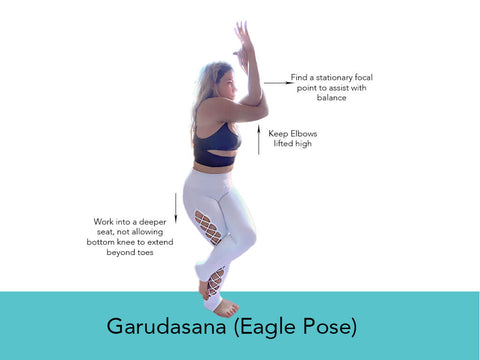 Yoga pose for Balance - Eagle | My Yoga Essentials