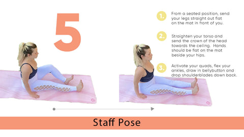 Yoga Pose for Strength - Staff | My Yoga Essentials